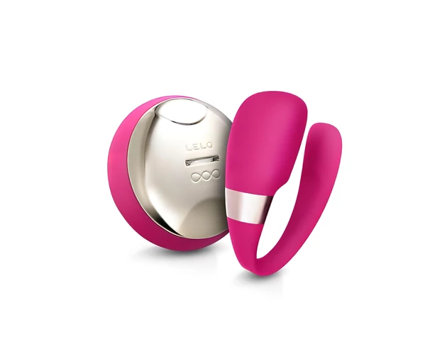 LELO Tiani 3 - szilikon párvibrátor (pink)