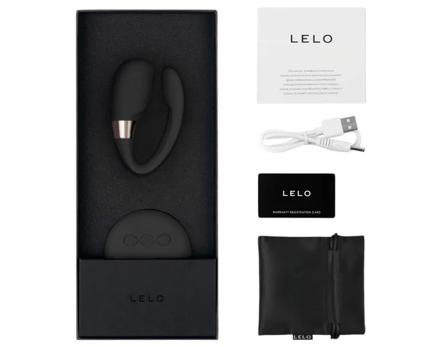 LELO Tiani 3 - szilikon párvibrátor (fekete)