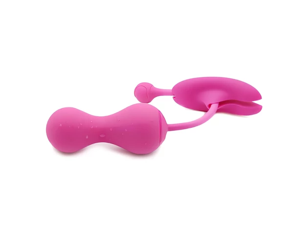 Magic Motion Kegel Master - Okos gésagolyó duó (lila)