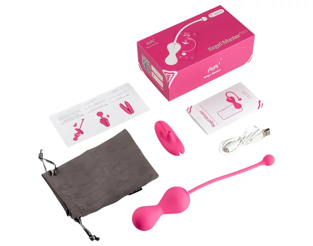 Magic Motion Kegel Master - Okos gésagolyó duó (lila)