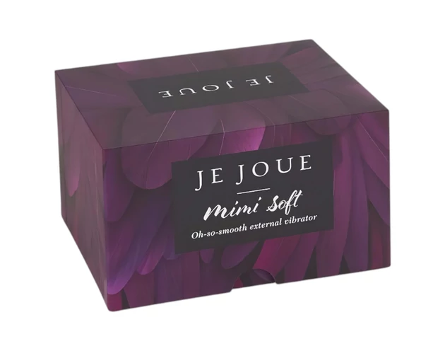 Je Joue Mimi Soft - akkus, vízálló csikló vibrátor (fekete)