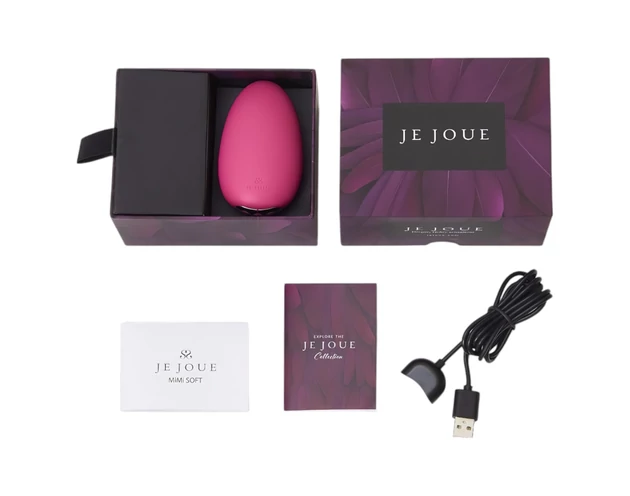 Je Joue Mimi Soft - akkus, vízálló csikló vibrátor (pink)