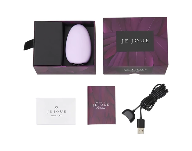Je Joue Mimi Soft - akkus, vízálló csikló vibrátor (viola)