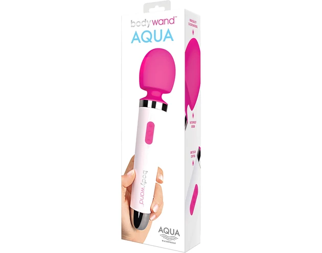 Bodywand Aqua Wand - vízálló masszírozó vibrátor (fehér-pink)