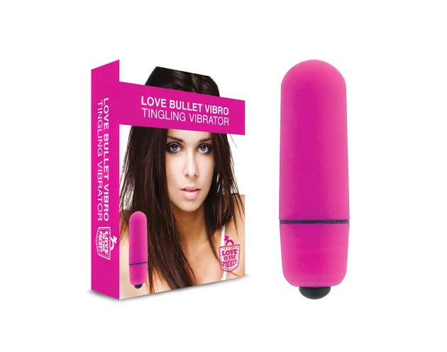 Love Bullet - vízálló mini vibrátor (pink)