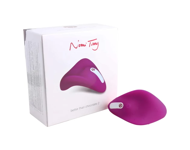 Nomi Tang - vízálló, akkus csikló vibrátor (viola)