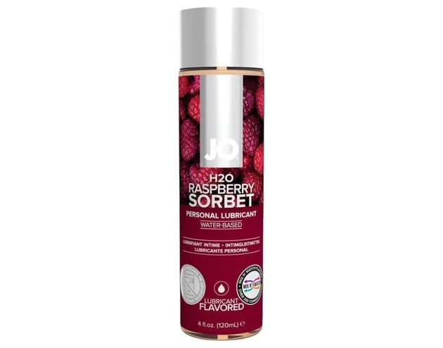 JO H2O málna sorbet - vízbázisú síkosító (120ml)