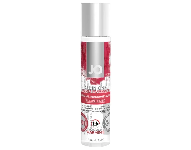 System JO All-in-one - melegítő síkosító & masszázsgél (30ml)