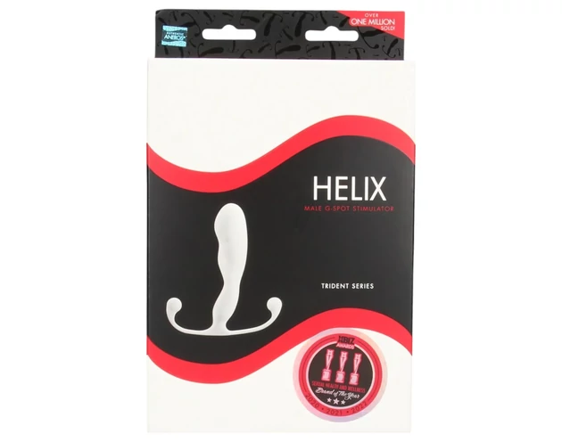 Aneros Trident Helix - prosztata dildó (fehér)