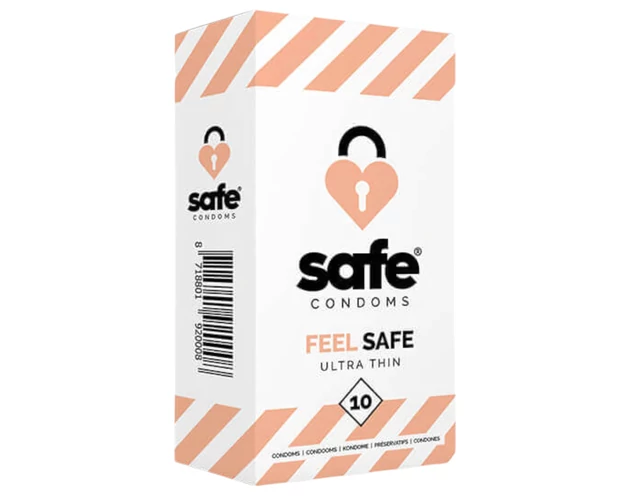 SAFE Feel Safe - vékony óvszer (10db)