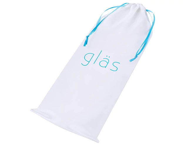 GLAS - kétvégű, üveg dildó (átlátszó)