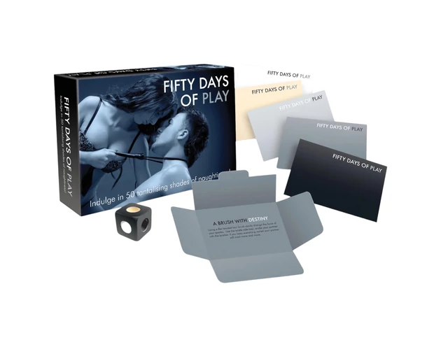 FIFTY DAYS OF PLAY - szex társasjáték (angol)