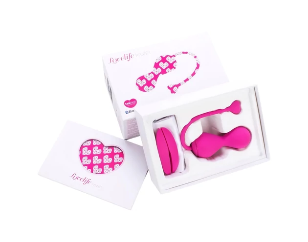 LOVELIFE BY OHMIBOD - KRUSH - Okos, akkus gésagolyó duó (pink)