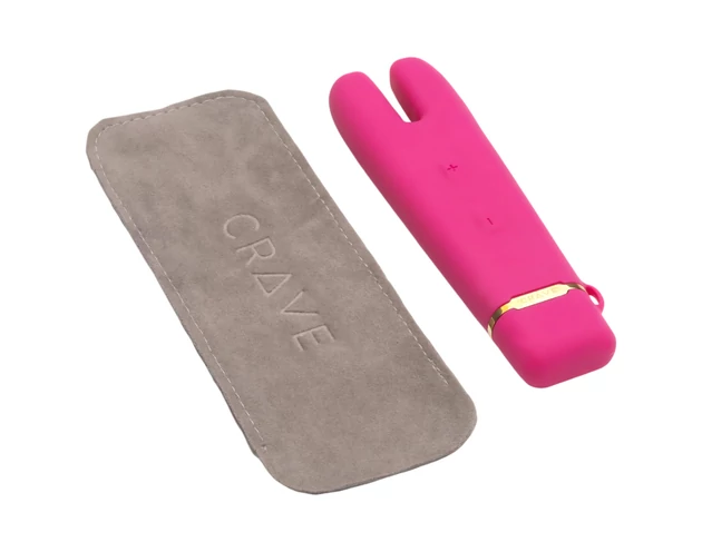 Crave Duet Flex - akkus csikló vibrátor (pink)