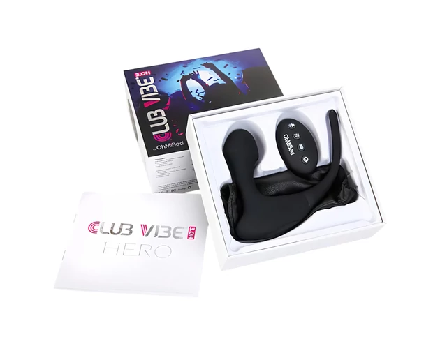 OHMIBOD Club Vibe 3 Hero - prosztata vibrátor (zenei vezérlésű)