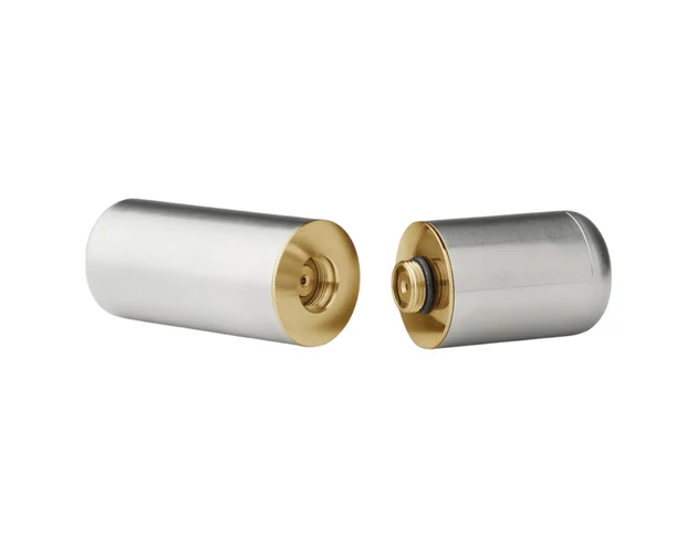 Crave Bullet - akkus mini rúzs vibrátor (ezüst-arany)