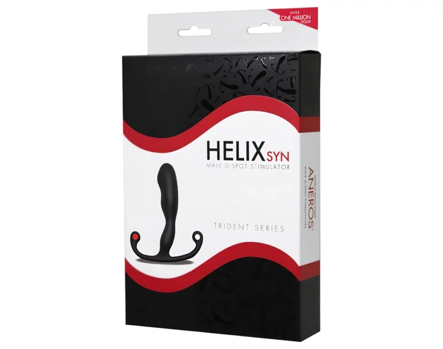 Aneros Trident Helix - prosztata dildó (fekete)