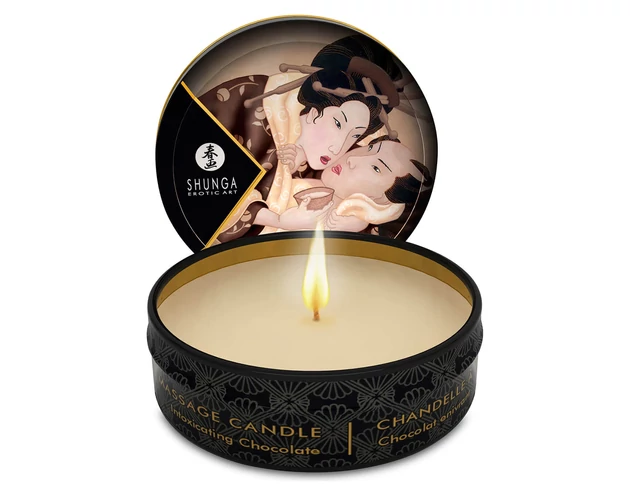 Shunga - masszázsgyertya - csokoládé (30ml)
