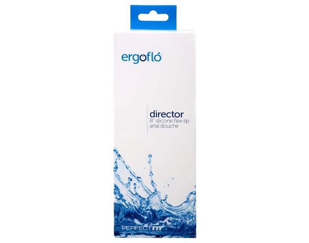 Perfect Fit Ergoflo Director - anál- és intimmosó (fekete)