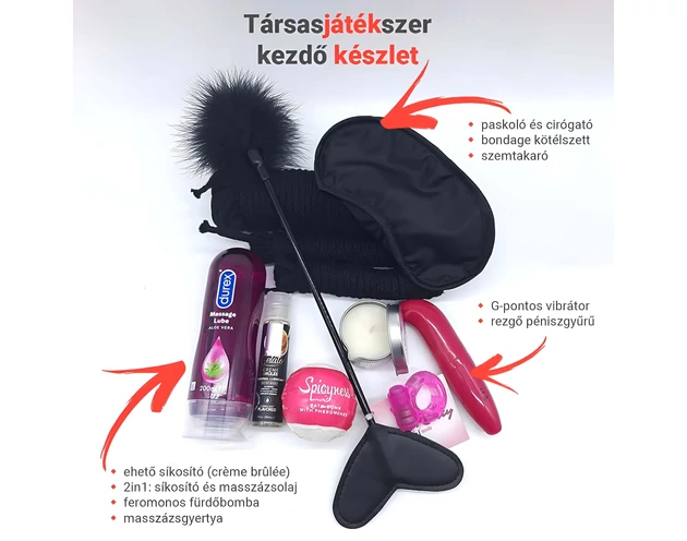 Társasjáték kellék csomag - kezdő (9 részes)