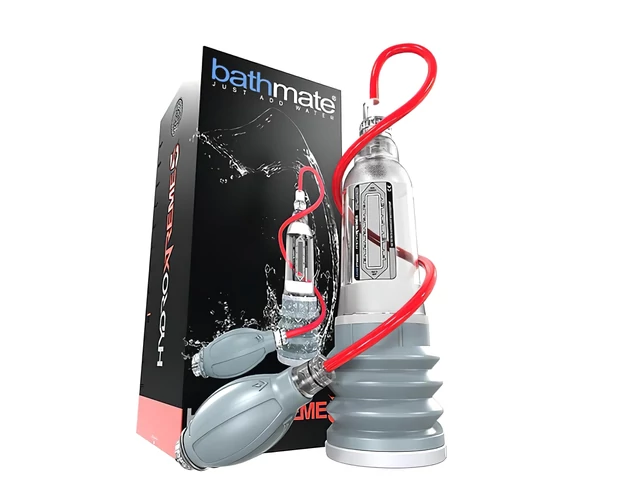 BathMate Xtreme Hydromax 5 - Hydropumpa szett (átlátszó)