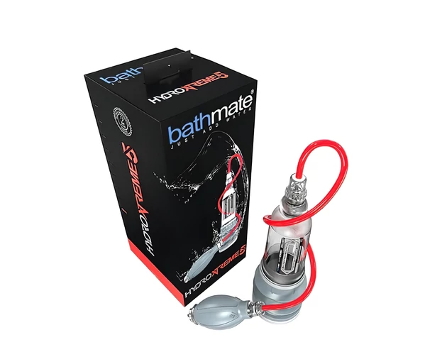 BathMate Xtreme Hydromax 5 - Hydropumpa szett (átlátszó)