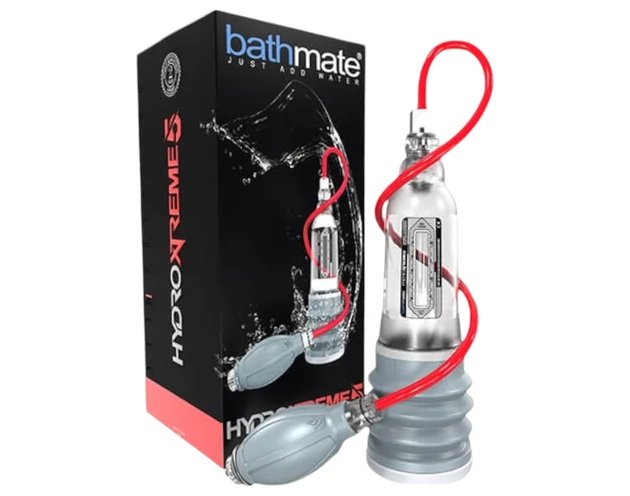 BathMate Xtreme Hydromax 5 - Hydropumpa szett (átlátszó)
