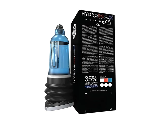 Bathmate Hydromax 7 Wide - Hydropumpa (kék)