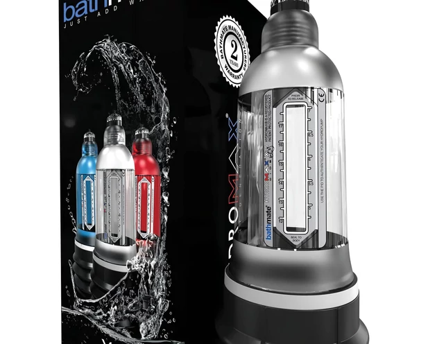 Bathmate Hydromax 7 Wide - hydropumpa (átlátszó)