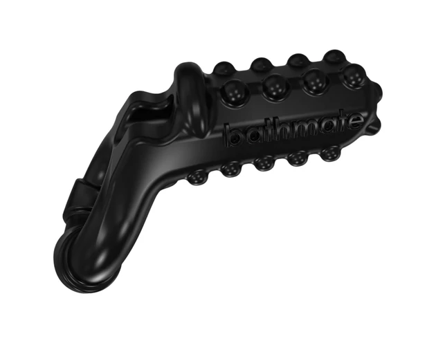 Bathmate Vibe Ring Tickle - vibrációs péniszgyűrű (fekete)