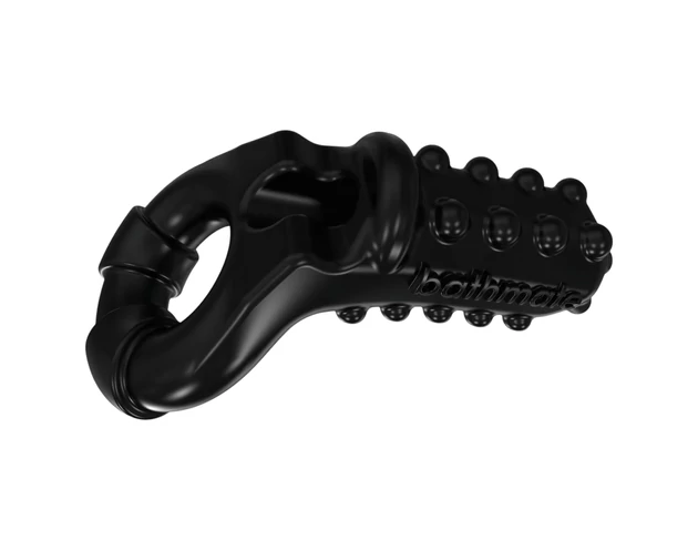 Bathmate Vibe Ring Tickle - vibrációs péniszgyűrű (fekete)