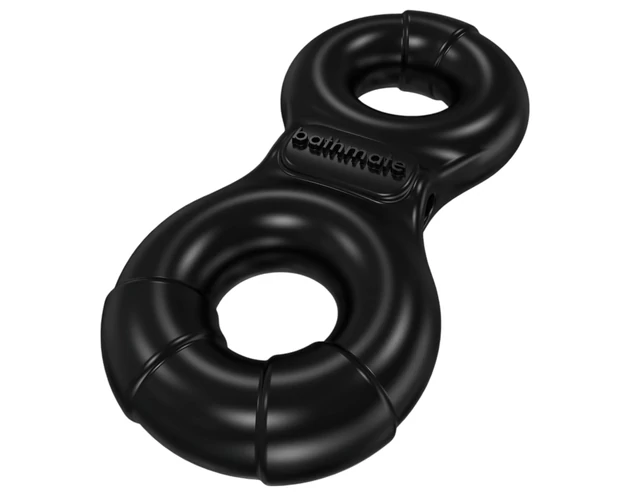 Bathmate Vibe Ring Eight - akkus, vibrációs péniszgyűrű (fekete)