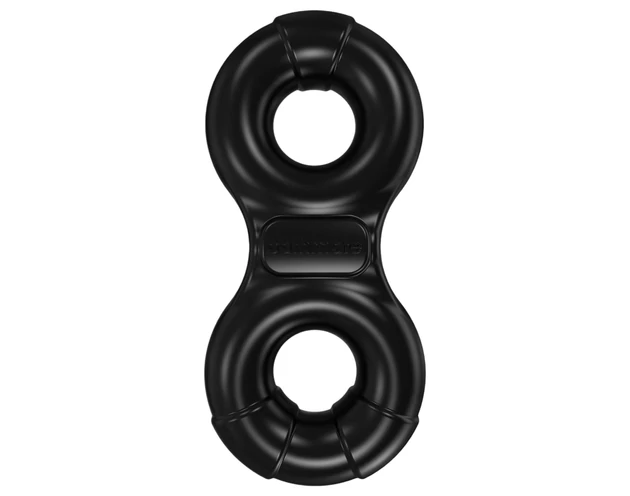 Bathmate Vibe Ring Eight - akkus, vibrációs péniszgyűrű (fekete)