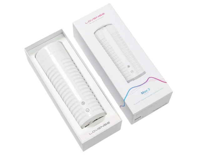 LOVENSE Max 2 - okos maszturbátor (fehér)