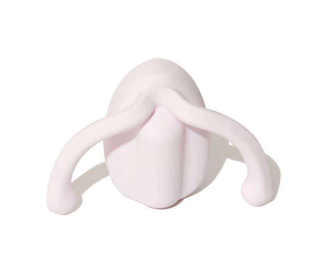 Dame Eva II. Hands Free - vízálló csiklóvibrátor (halvány rózsaszín)