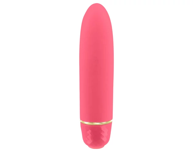 Rianne Essentials Classique - szilikon rúzs vibrátor (korall)