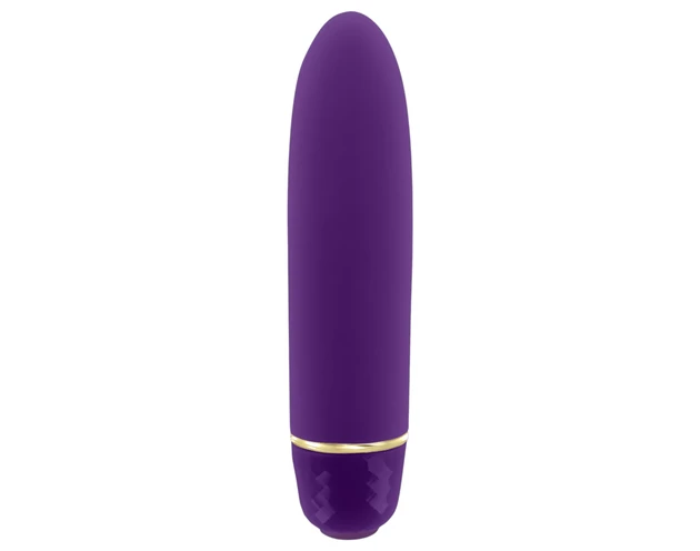 Rianne Essentials Classique Deep - szilikon rúzs vibrátor (lila)