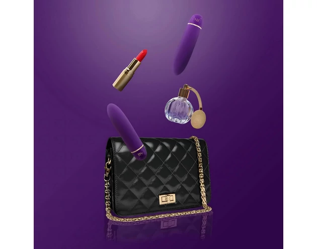 Rianne Essentials Classique Deep - szilikon rúzs vibrátor (lila)