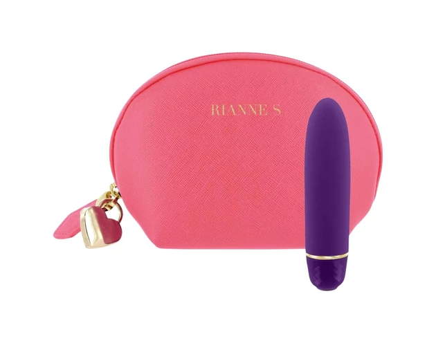 Rianne Essentials Classique Deep - szilikon rúzs vibrátor (lila)