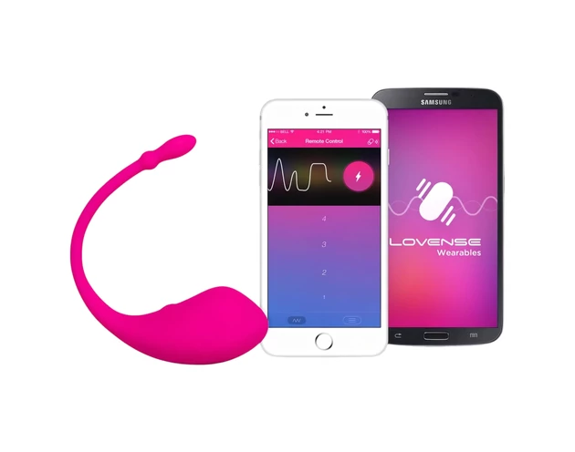 LOVENSE Lush - okos vibrotojás (pink)