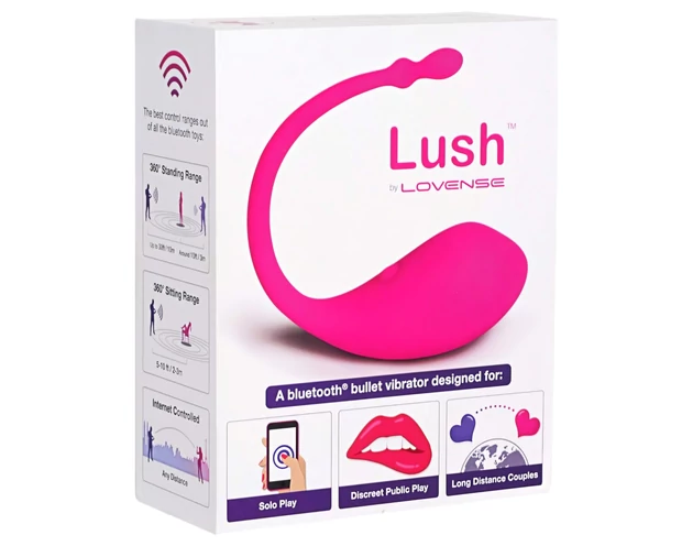 LOVENSE Lush - okos vibrotojás (pink)