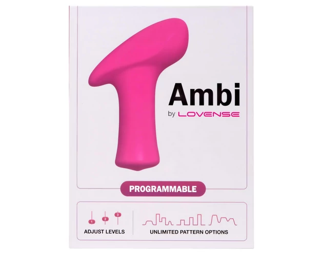 LOVENSE Ambi - okos, 2 motoros csiklóvibrátor (pink)