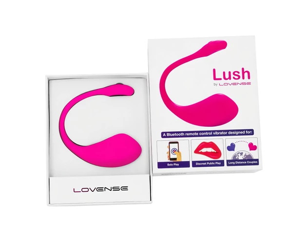 LOVENSE Lush 2 - okos vibrotojás (pink)