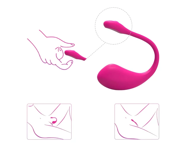 LOVENSE Lush 2 - okos vibrotojás (pink)