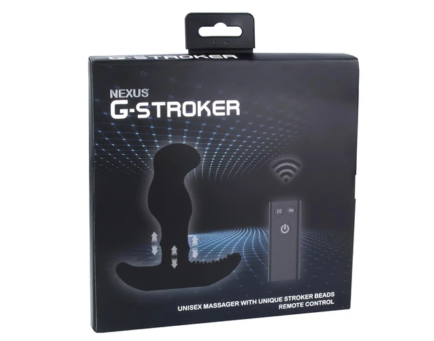 Nexus G-stroker - távirányítós prosztata vibrátor (fekete)