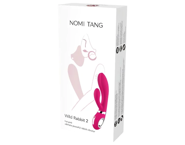 Nomi Tang - akkus, csiklókaros G-pont vibrátor (pink)