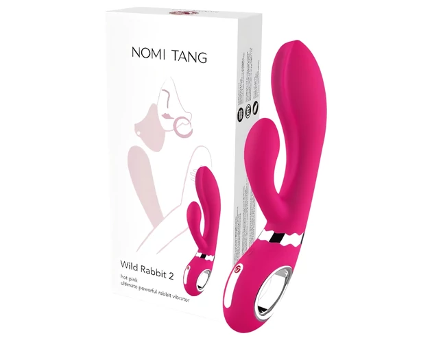 Nomi Tang - akkus, csiklókaros G-pont vibrátor (pink)