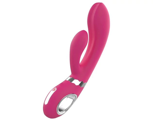 Nomi Tang - akkus, csiklókaros G-pont vibrátor (pink)