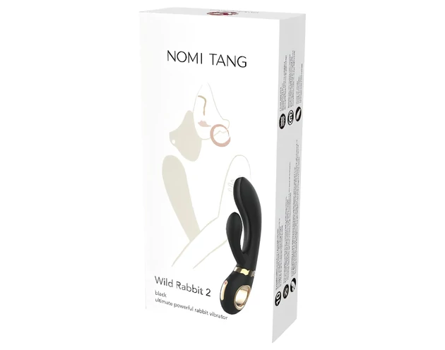 Nomi Tang - akkus, csiklókaros G-pont vibrátor (fekete)