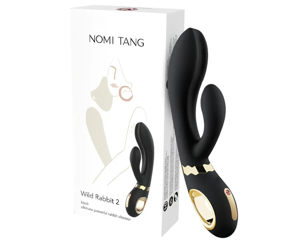 Nomi Tang - akkus, csiklókaros G-pont vibrátor (fekete)